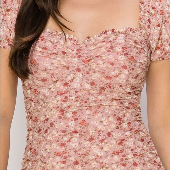 Knit mesh dress - Picture 3 of 5